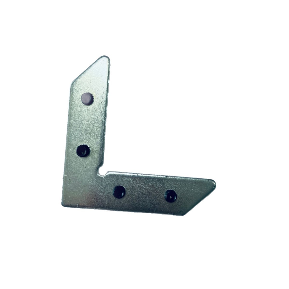 L-Shaped Iron Angle Bracket 90-Degree Right-Angle Fixed Profile Corner Flat Piece Hardware Accessories Connector Light Box High Precision