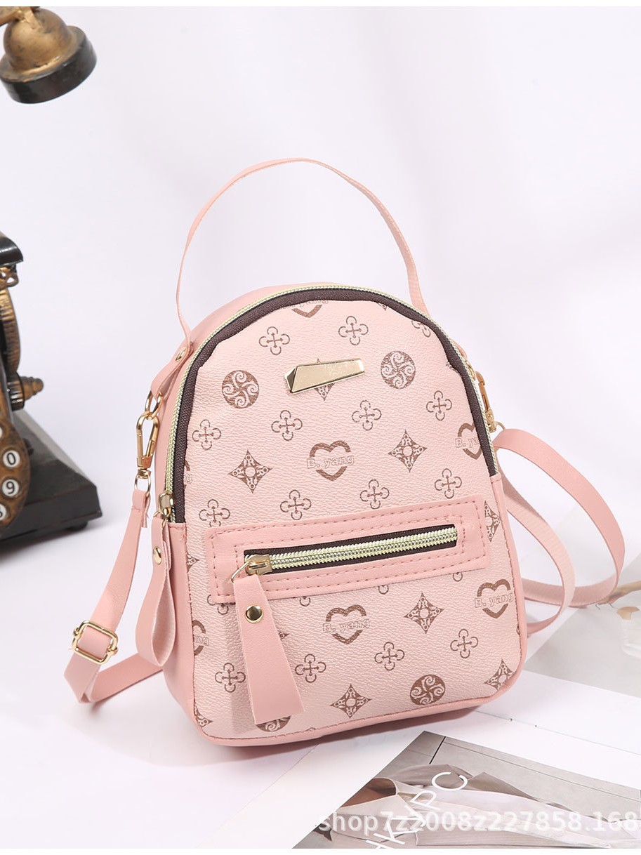 Flower Backpack 2025 Ladies Bag Fashion Backpack Women's Bag Women's Fresh and Sweet Student School Bag Wholesale