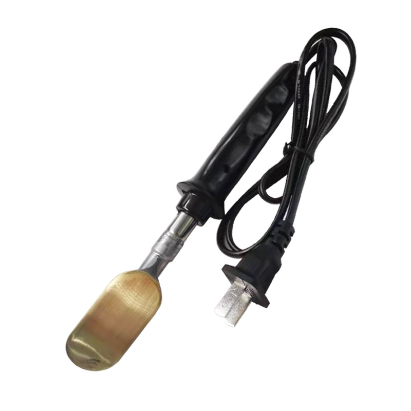 Leather Electric Iron Leather Clothes Stamping Machine Leather Wrinkle Removal Tool Rubber Handle Leather Shoes Care Tool