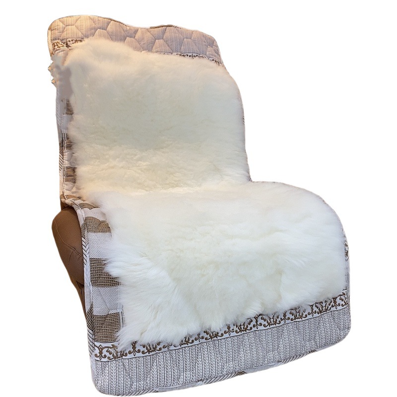 Sheepskin Mattress Real Wool Blanket Student Dormitory Home Moisture-proof Thickened Fur Integrated Double Mattress for the Elderly