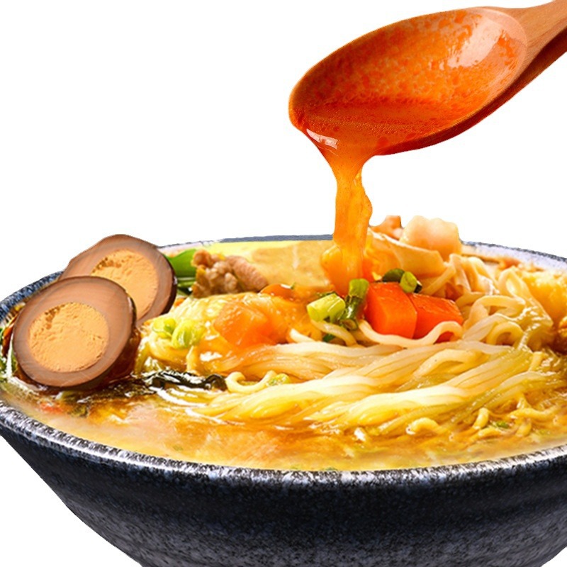 The Shopkeeper Yang Gaoren Ramen Noodles, Vegetable Eggs, Wide Noodles, Golden Soup, Fat Beef Multi-Flavor Barrel, Convenient and Fast, Large Quantity Discount
