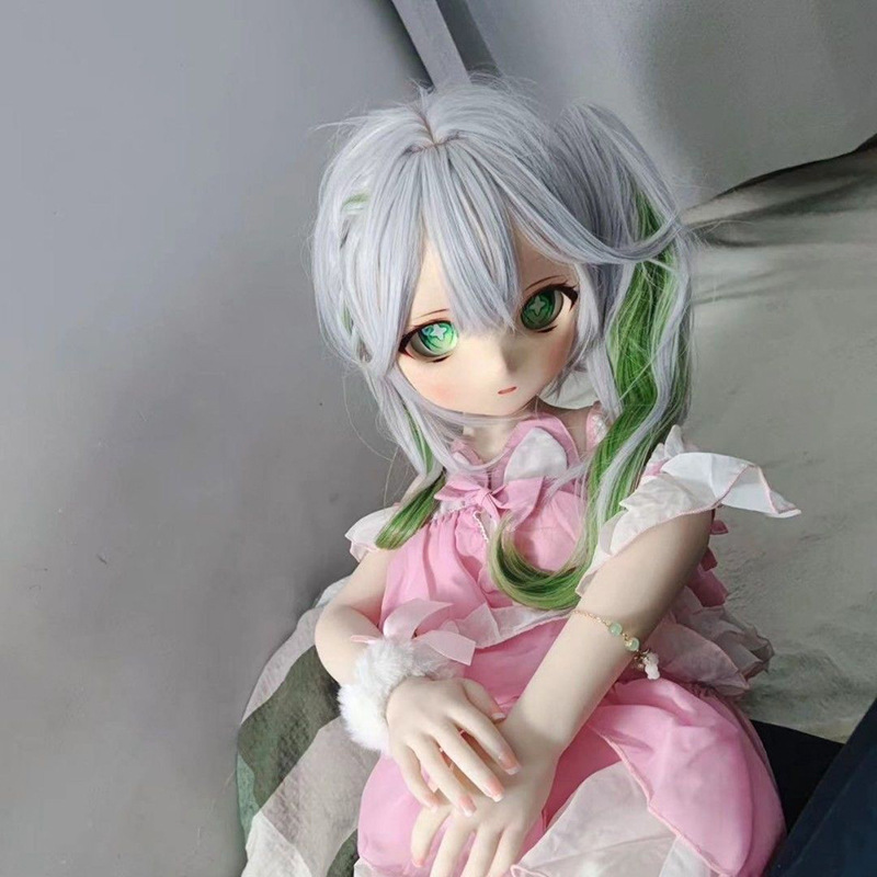 Two-Dimensional Hand-Made Male Doll, Small Anime Silicone Full-Body Female Doll, Can Be Inserted into a Real-Life Male Grass God Model