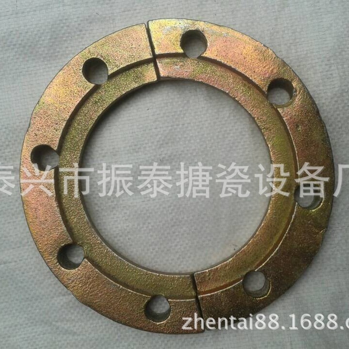 Supply DG150 galvanized looped flange