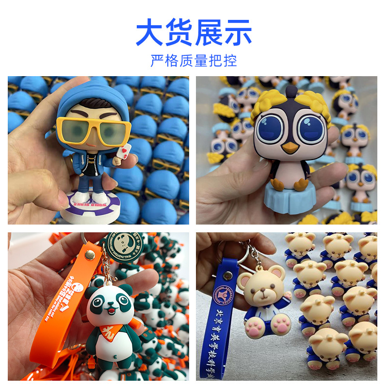 Blind Box Doll Customized Vinyl Toy Pvc Trendy Resin Ornaments Crafts Cartoon Character Hand-Made Customization