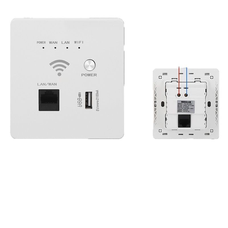 Wireless Panel Embedded Network Cable Socket Wall Router Wifi Panel Home Whole House Coverage Ap Panel
