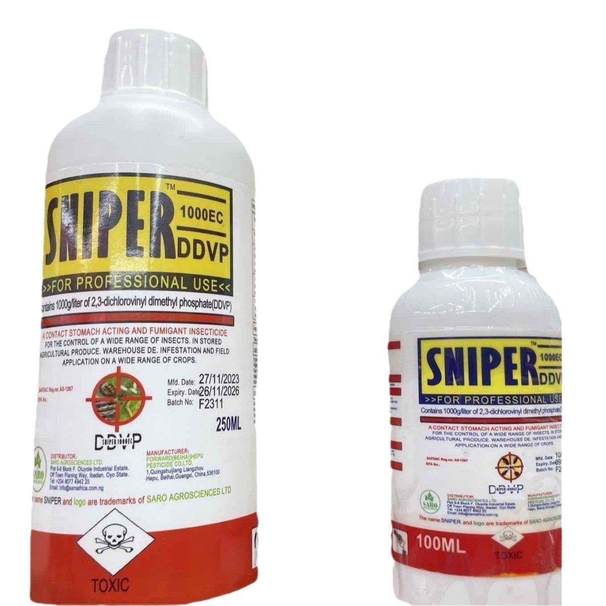 English Version of Insecticide Household Insecticide Ddvp to Kill Cockroaches, Ants and Flies Killer Sniper