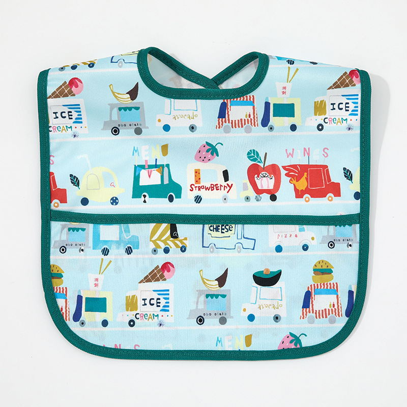 Cross-border children's bib baby three-dimensional bib baby waterproof Disposable bib super soft bib bib bib bib wholesale
