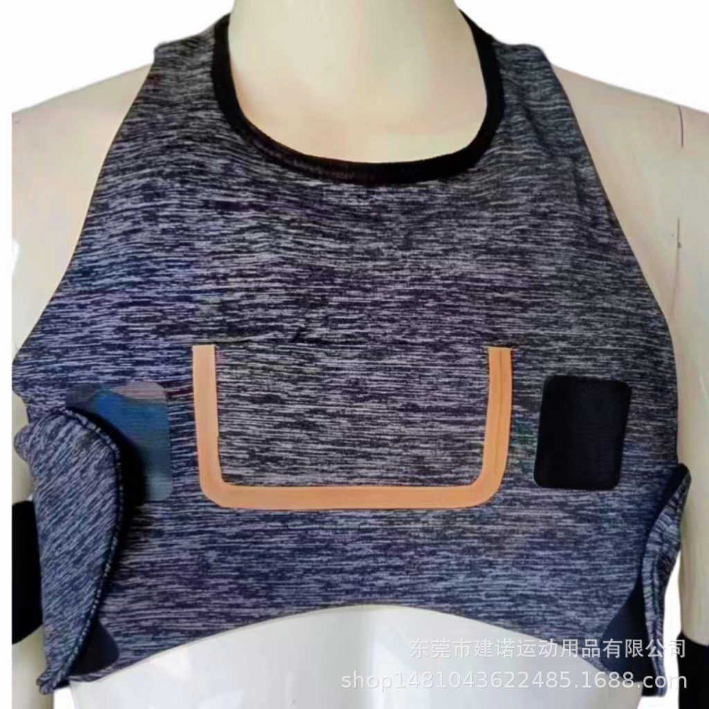 Real-Time Heart Rate Monitoring Clothing, Human Health Data Collection Clothing, Heart Rate Monitoring Vest, Dynamic Heart Rate Sensing Clothing