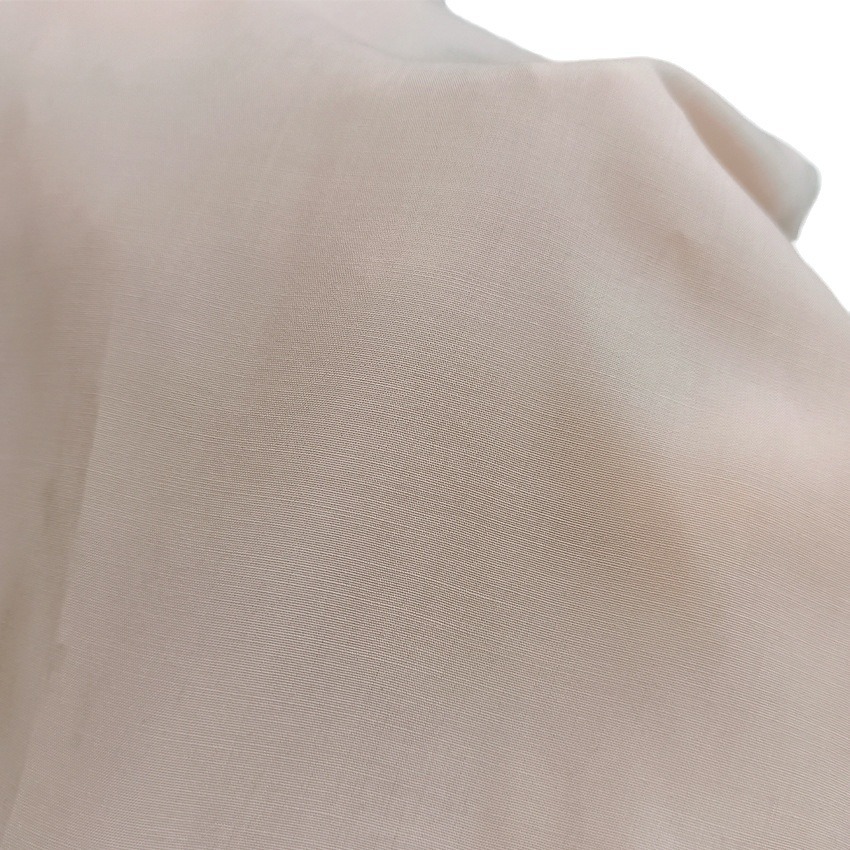Solid color imitation copper ammonia silk lining fabric light and soft skin-friendly non-elastic silk polyester cotton lining designer fabric