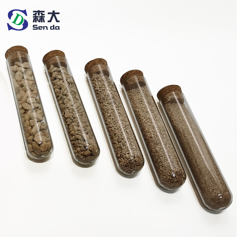 Factory Direct Sales Orange-Red Expanded Diatomaceous Earth Particles Diatomaceous Earth Particles for Succulent Cultivation Substrate