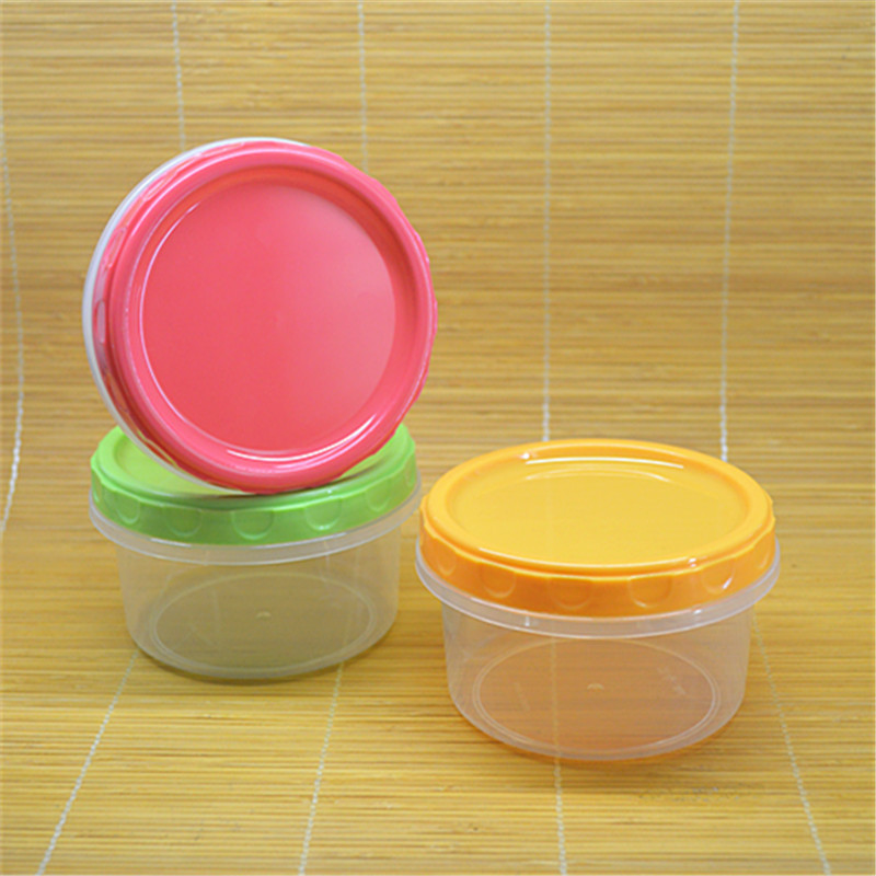 Supply Cross-Border 4013 Round Crisper 250ml Round Storage Box Small Crisper