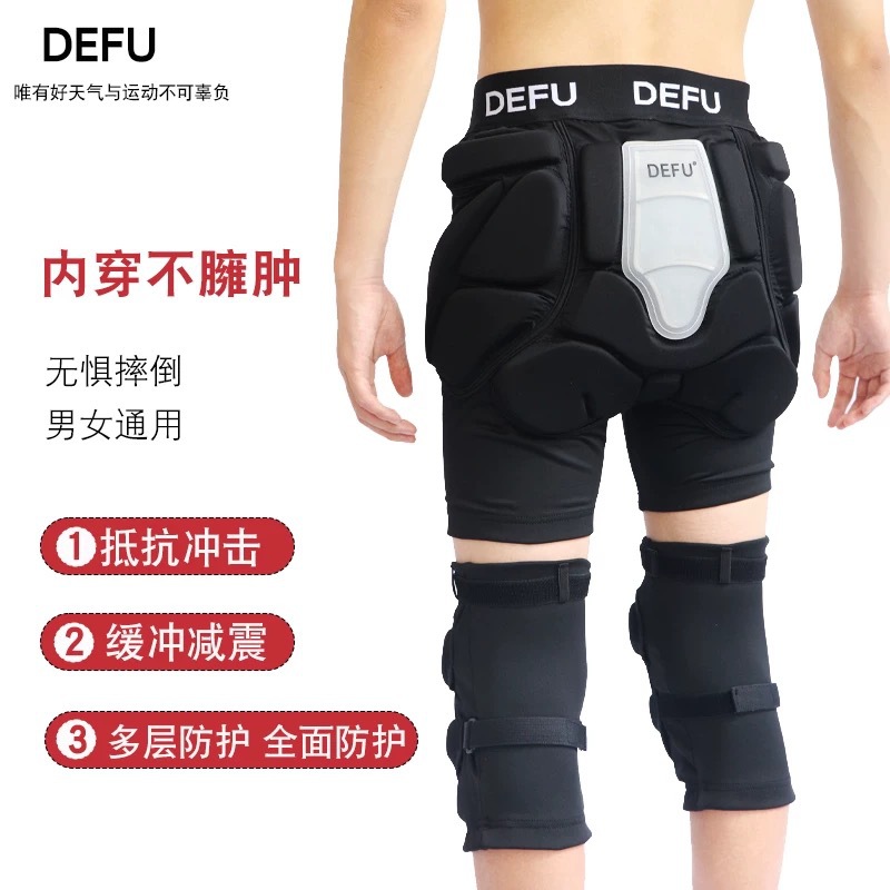 Силиконовая профессиональная лыжная защитная экипировка, наколенники и налокотники, защитная экипировка для катания на лыжах