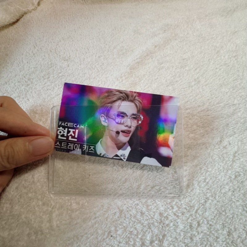 B8Pvc Transparent White Light Card Holder Double-Sided Laminated Hard Card Holder Star Album My Little Pony