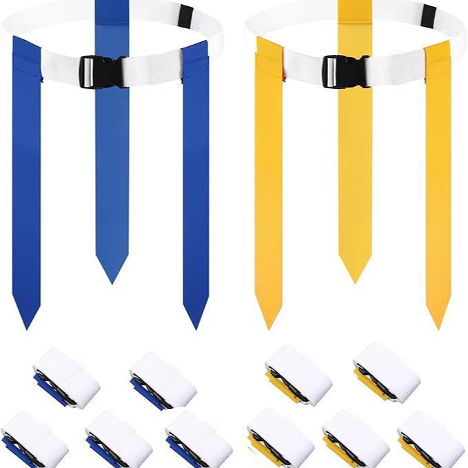 Rugby Waist Flag Flap FlagFootballBelt Outdoor Sports Non-collision Dumping Against Training Flags