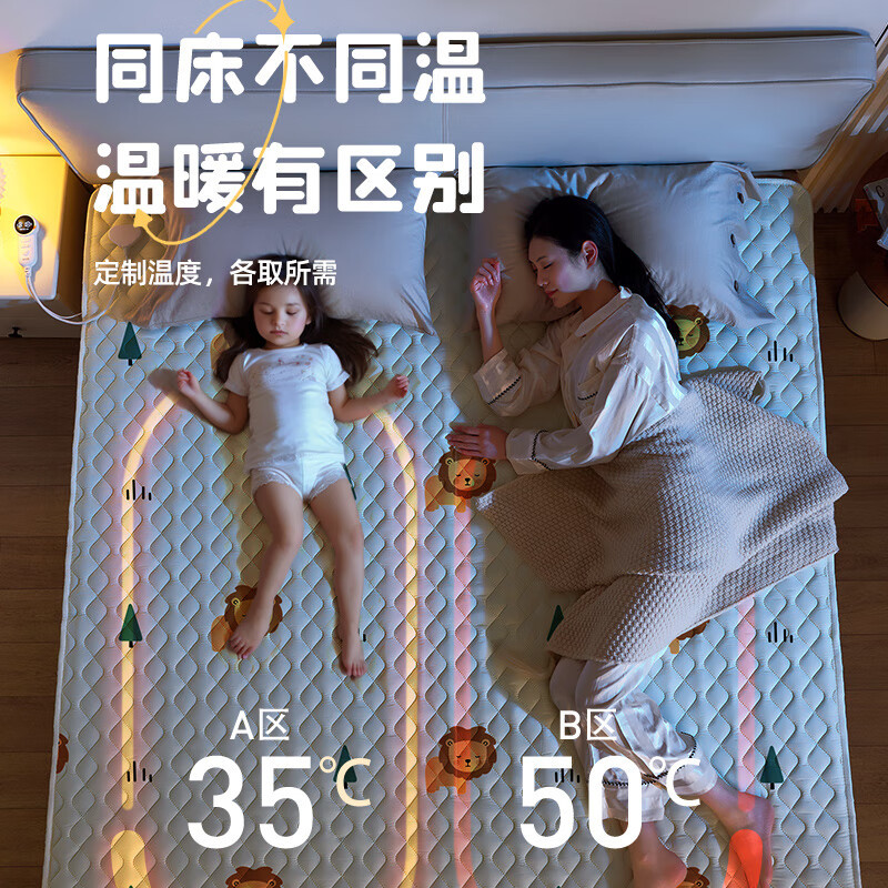 Chigo electric blanket electric mattress single double blanket double temperature control home student dormitory a generation of hair