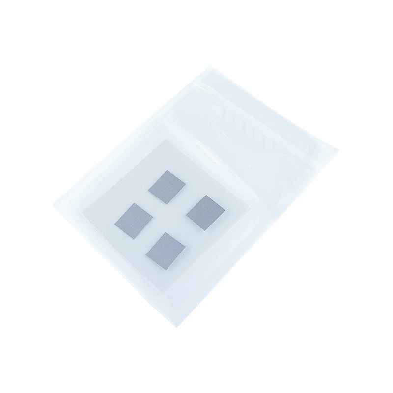 Foreign Trade Indium Sheet Indium Foil Metal Indium Foil 99.995 High Purity Indium Sheet 25×28.5×0.1mm Thermal Conductive Sheet