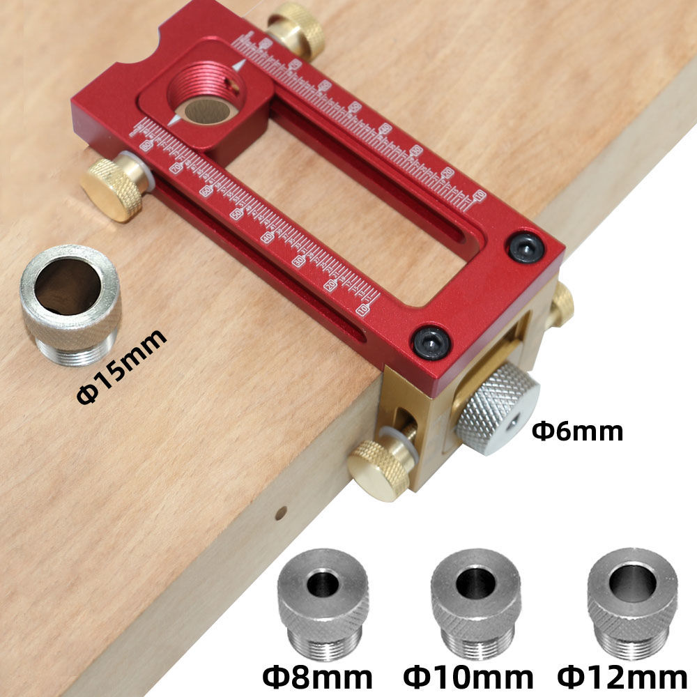 Full Set of Two-In-One Punch Cross Oblique Flat Head Screw Punch Baby Crib Positioning Punch Tool