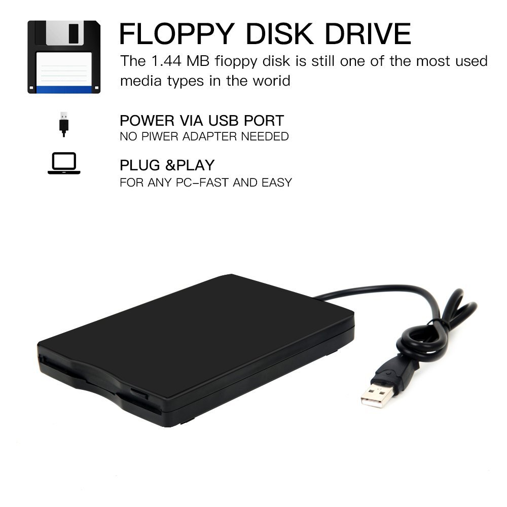 Neutral USB2.0 External Floppy Drive 1.44M FDD3.5 "External Universal Floppy Drive Industrial Floppy Drive