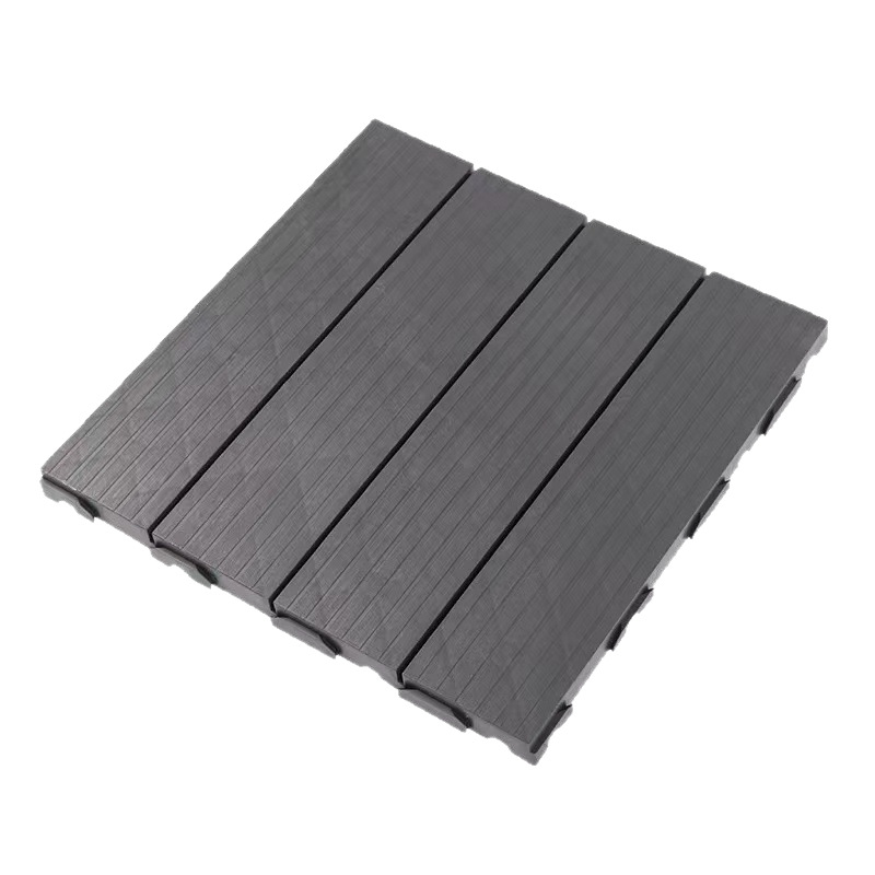 Pvc Splicing Floor Plastic Self-Laying Balcony Courtyard Terrace Garden Outdoor Ecological Anti-Corrosion Plastic Floor Manufacturer