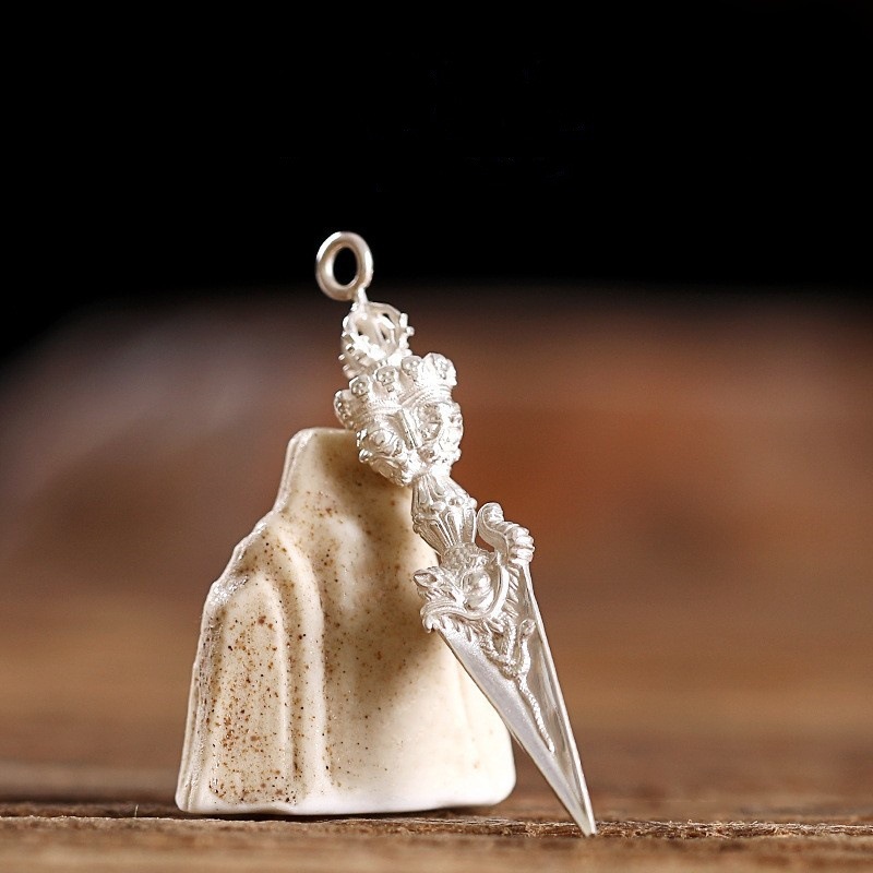 Непал чистая медь пестик с алмазными зубцами магический кулон подвеска для удачи