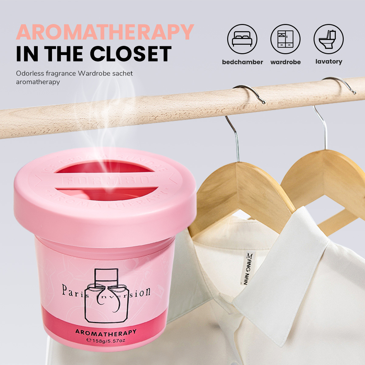 Cross-Border Exclusive Supply of Fangbao Formbo Aromatherapy Cream, Long-Lasting Fragrance, Car Fragrance, Home Fragrance, Factory Trade and Wholesale