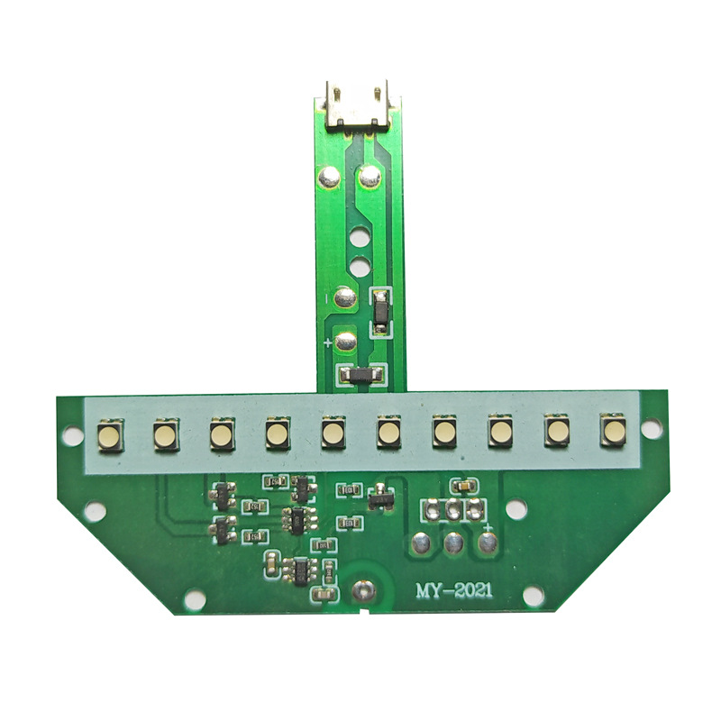 3d night light circuit board colorful base Control Board PCB circuit board development touch remote control lamp light source board