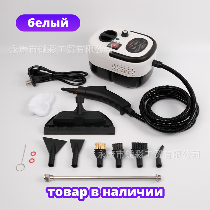 220V Russian Popular Model 2500W High Temperature and High Pressure Steam Cleaner Air Conditioner Kitchen Household Cleaning Machine Wholesale