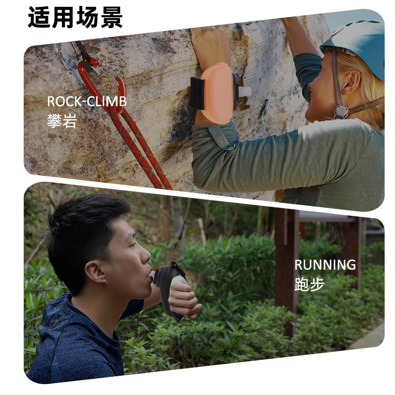 Outdoor Fitness Cycling Sports Wrist Water Bottle Running Portable Silicone Water Bottle Sports Water Cup Arm Water Bottle