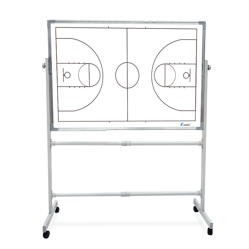 Двусторонняя магнитная тактическая доска для баскетбольного тренера