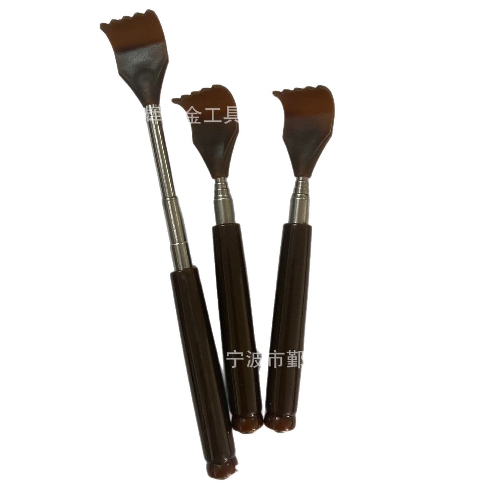 Stainless Steel Five-Section Telescopic Itch Scratcher Without Asking for Help Home Back Scratching Artifact Itch Rake Scratching Rake Massage Scratcher