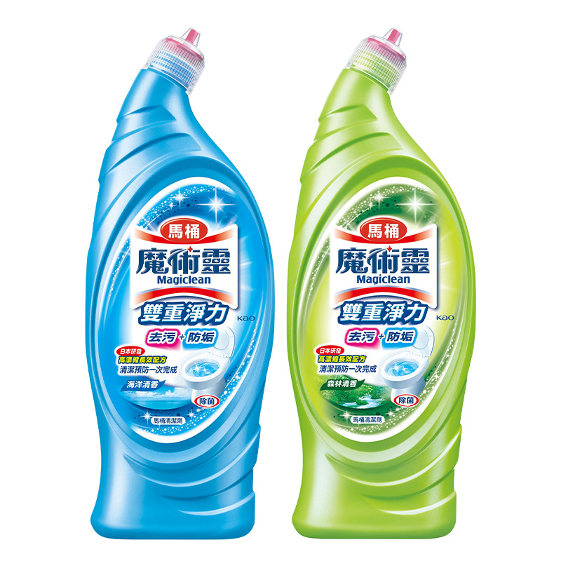 Taiwan flower king magic spirit toilet double net force cleaner 650m toilet decontamination cleaning agent