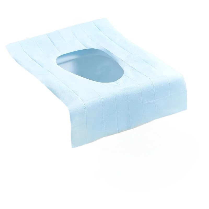 Disposable Toilet Cushion Sleeve-type Non-revealing Rubber Cushion Full Coverage for Maternity Travel Hotel Oversized Waterproof Toilet Cover