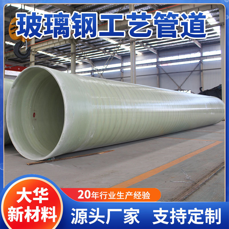 Процессные трубы из стеклопластика, обмоточные трубы для сточных вод, трубы для дренажа сточных вод, подземные защитные трубы для кабелей