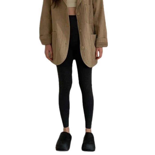 Spring and Summer Cotton Barbie Pants Slim Plain Leggings Women's New Ultra-thin High Waist Stretch Shark Pants Breathable