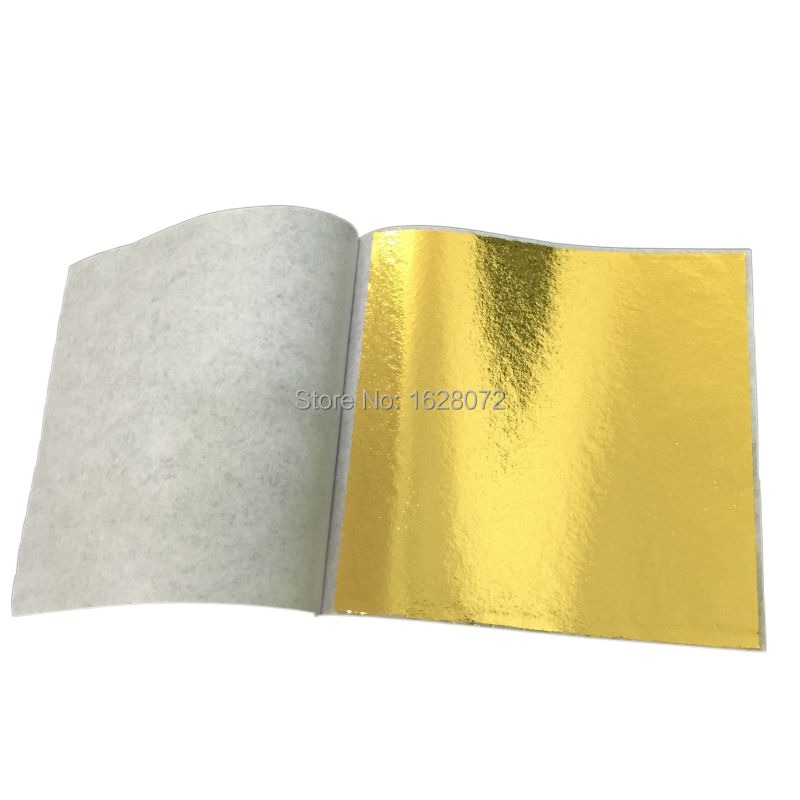 Manufacturer Wholesale High Quality 9cm Taiwan Imitation Gold Foil Ceiling Decoration Painting Manicure Multi-Color Gold Foil Paper