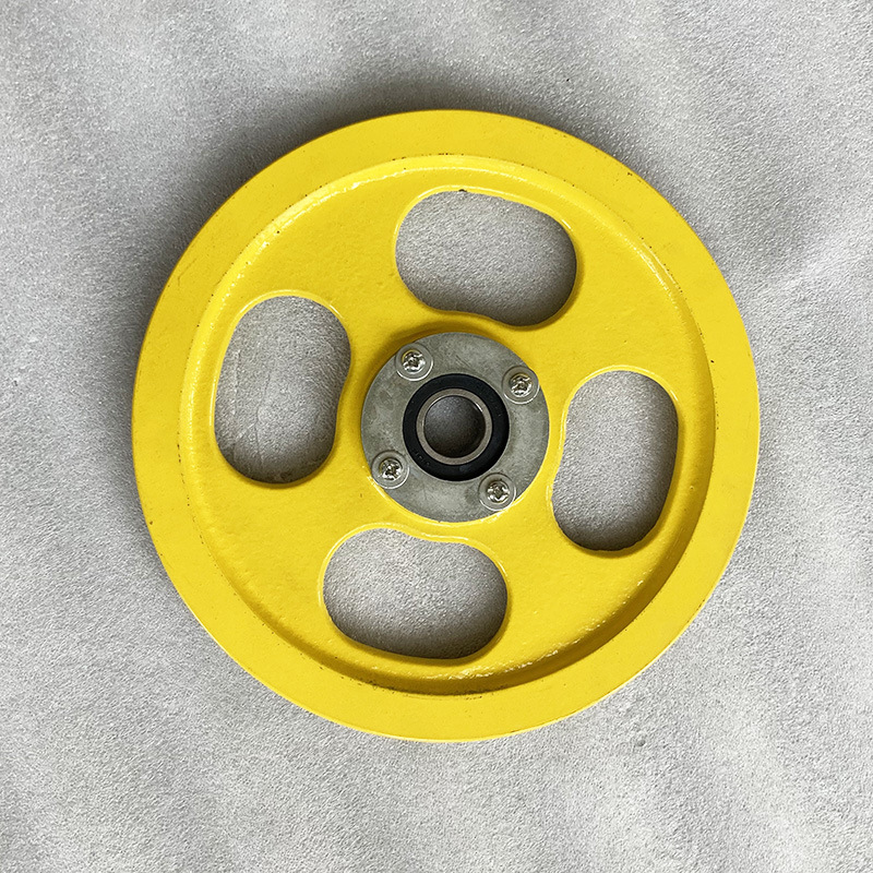 Hitachi tension wheel/rope wheel/elevator pit tension wheel device 260*20*6205/speed limiter tension wheel