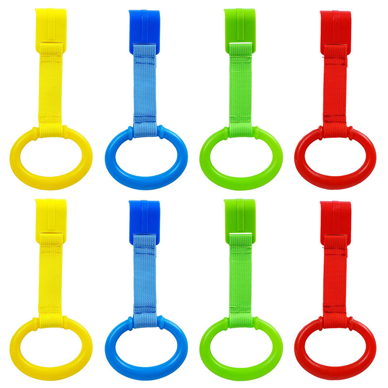 Children's Play Fence Special Hanging Ring Baby Learn to Stand Up Bed Fence Hand Pull Ring Assist Baby to Exercise Arm Power