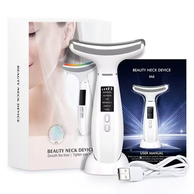 Ice Neck Beauty Instrument Neck Pattern Instrument Multiple Functions Frozen Introduction Instrument Face Face Beauty Instrument Neck Massage Instrument
