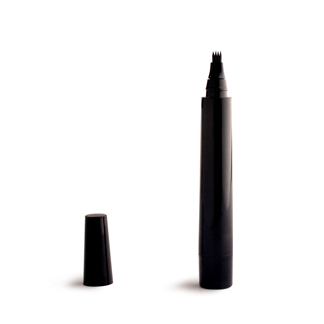 Карандаш для бороды с четырьмя заостренными наконечниками, без логотипа, новый водостойкий и потоотталкивающий, оптовая продажа