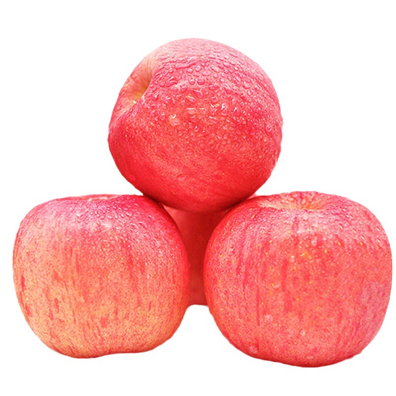All-Year Shaanxi Luochuan Red Fuji Apple Fruit Fresh Seasonal Whole Box Crisp, Sweet and Juicy Free Shipping