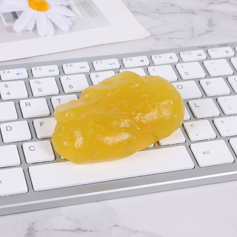 Keyboard Cleaning Glue Soft Glue Car Cleaning Artifact Car Supplies Black Technology Car Dust Mud Cleaning Dust