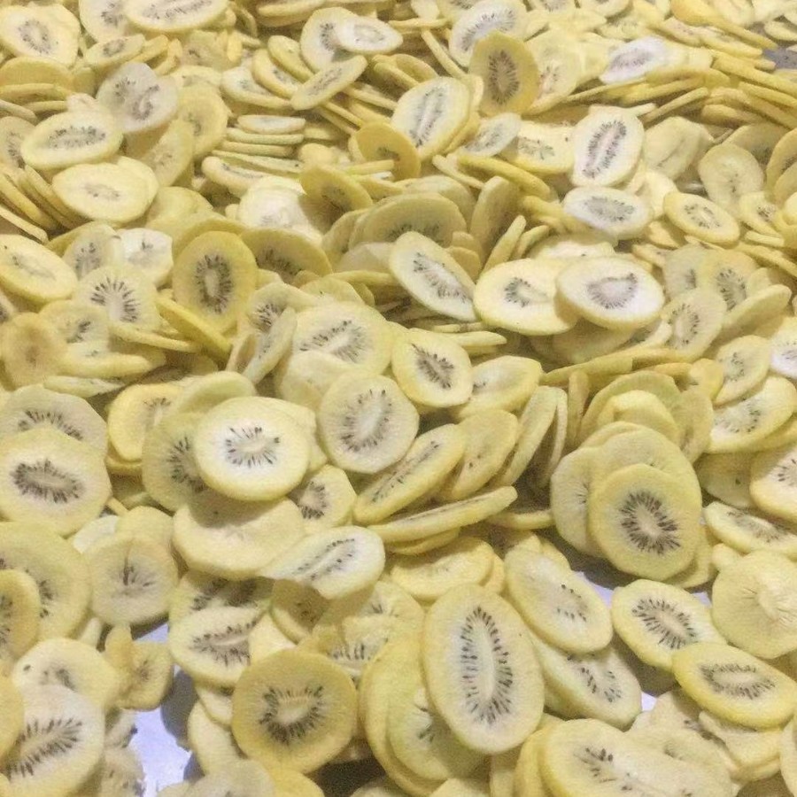 Jiannong factory wholesale dehydrated food kiwi fruit slices kiwi fruit crisp dehydrated dried kiwi fruit casual snacks