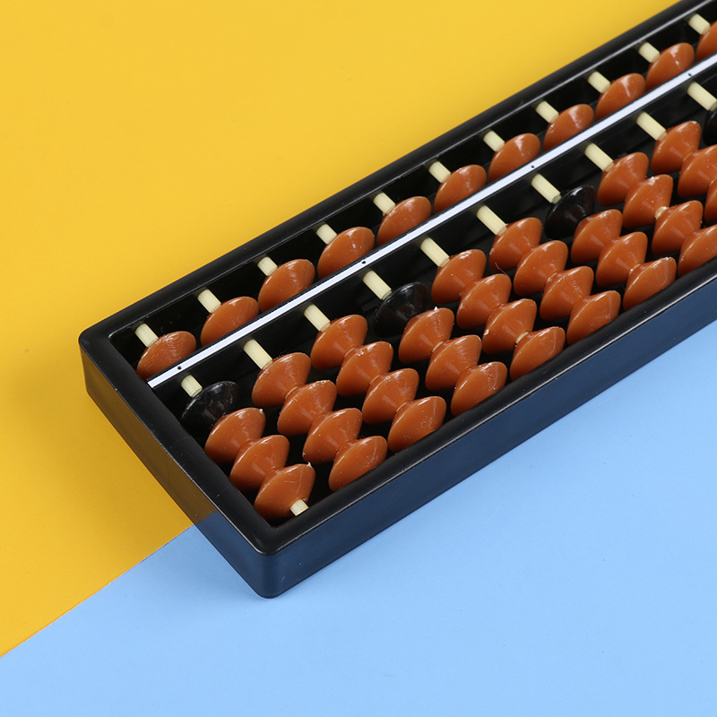 Kindergarten abacus mental abacus wholesale 15 files 5 beads children's Abacus Preschool Primary School students classroom practice