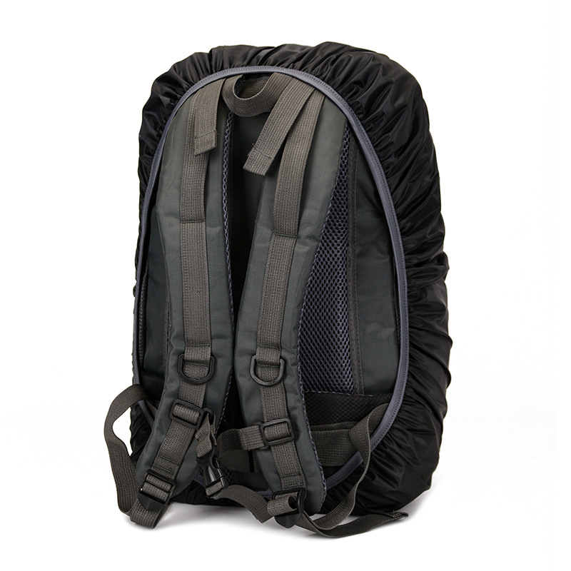 Factory Shepherd's Wholesale Backpack Rain Cover Outdoor Mountaineering Double Back Waterproof Cover Schoolbag Dust Cover Cross Border