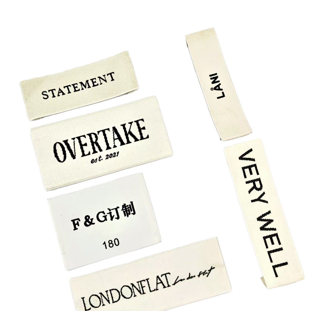 Clothing collar mark high quality printing mark weaving mark main mark factory direct supply collar mark trademark LOGO custom