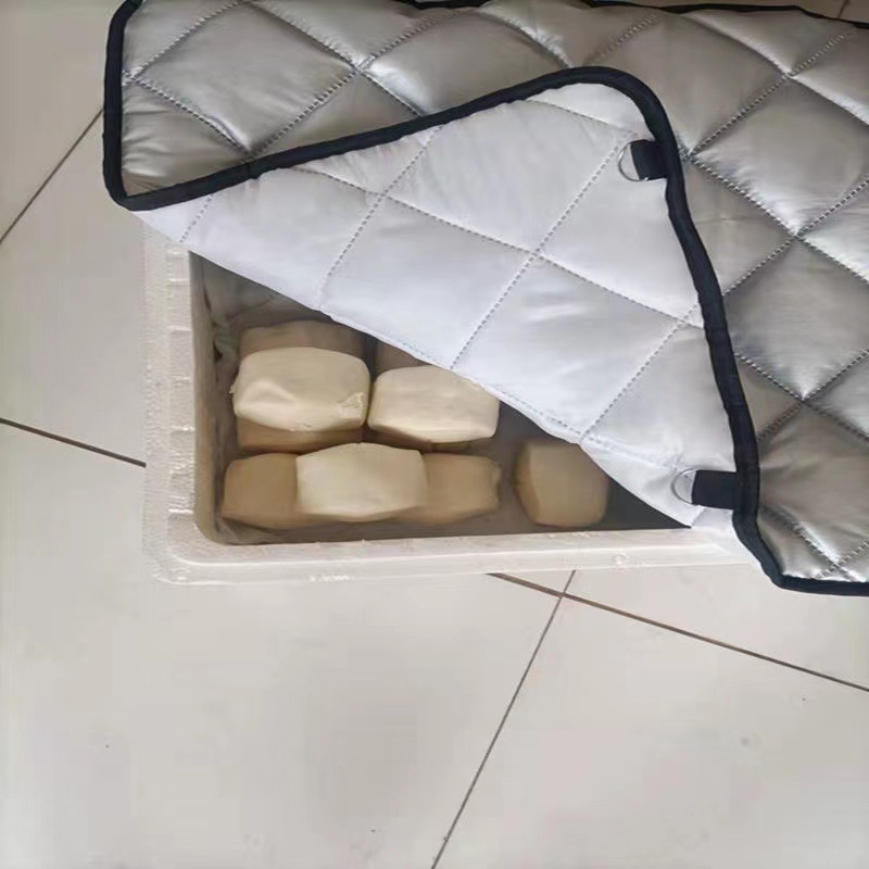 Steamed bread insulation quilt chestnut insulation quilt baked bread steamed stuffed bun quilt takeaway box barbecue night market frozen food insulation quilt