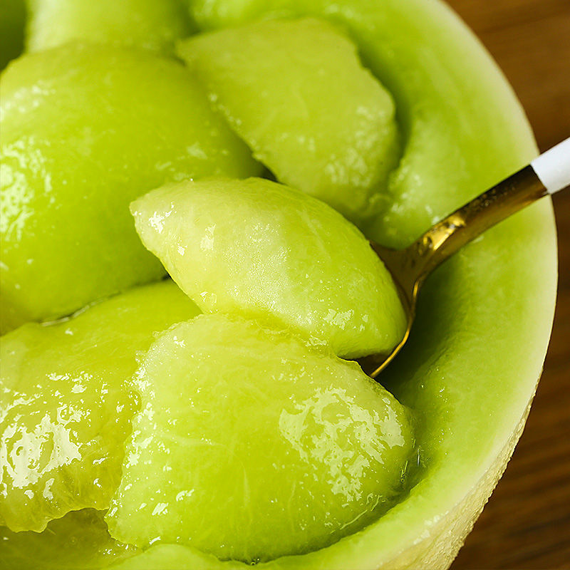 Hainan Linglong Net Pattern Honeydew Melon 5kg Seasonal Freshly Picked Ice Cream Cantaloupe Sweet Fruit Gift Box Rose