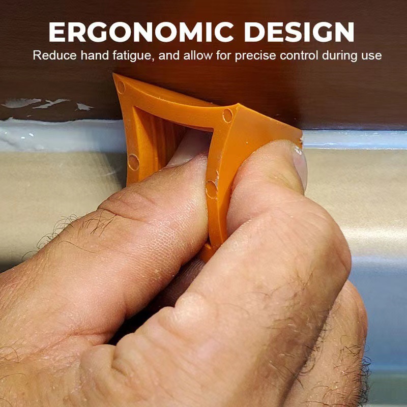 Cross-Border New Product Orange Silicon Seam Tool Orange Decoration Tile Chamfering Seam Tool