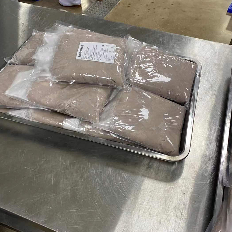 Taro mud factory wholesale original Taro mud quick-frozen betel nut taro mud frozen food frozen products wholesale market Taro mud