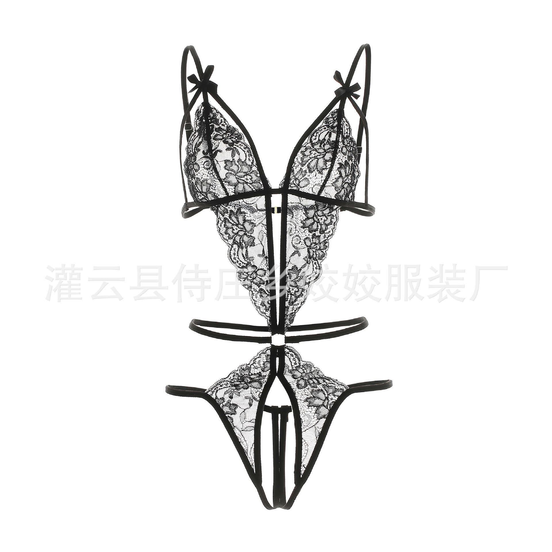 Sexy sexy lingerie small chest pajamas uniform temptation bed open-end free flirting hot passion midnight charm
